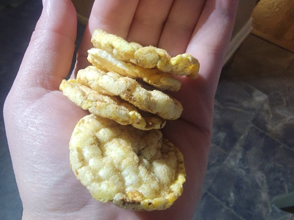 Skinny Pop Mini Cakes Cinnamon and Sugar