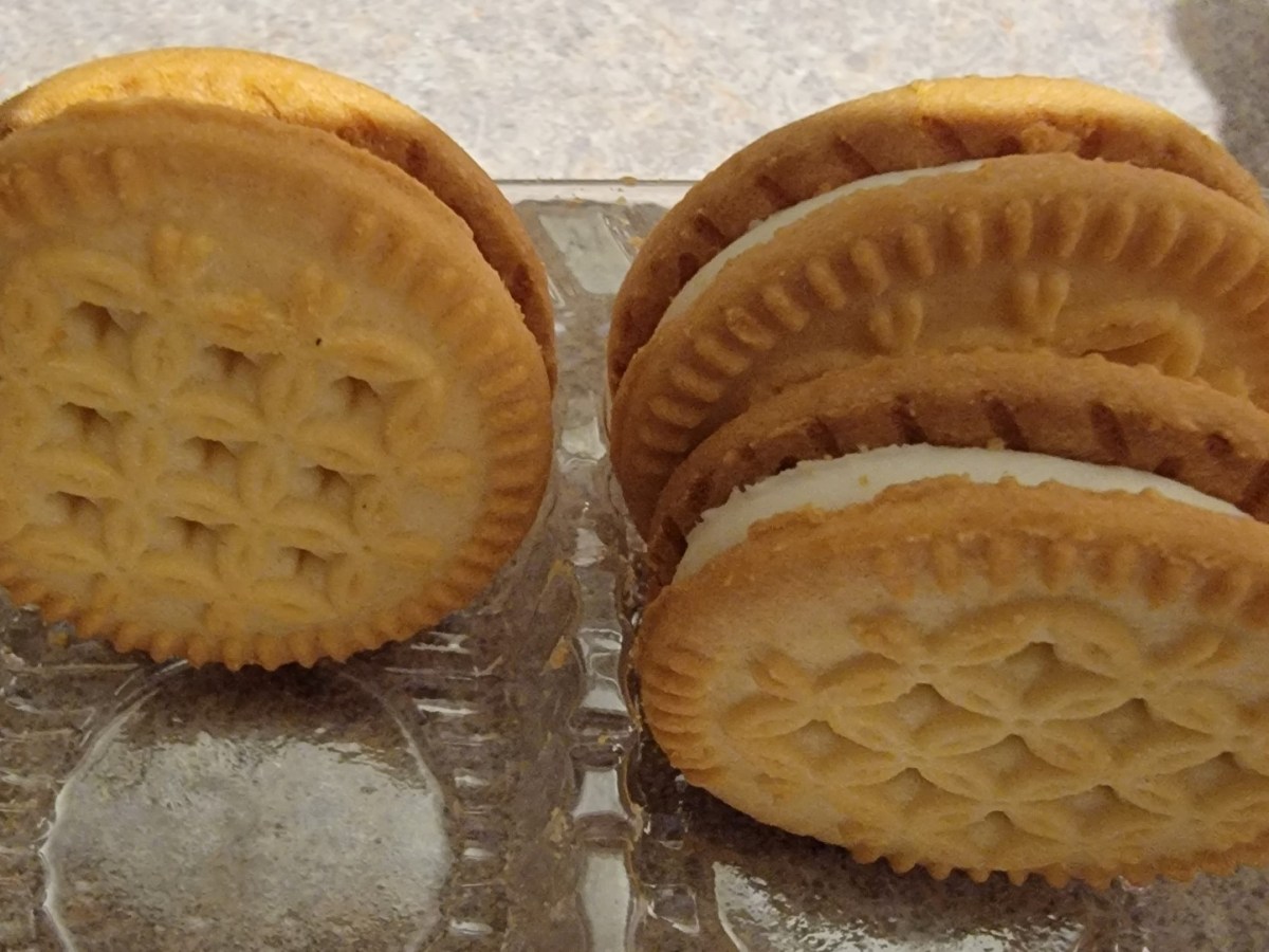 Great Value Gluten Free Vanilla Creme Sandwich Cookies