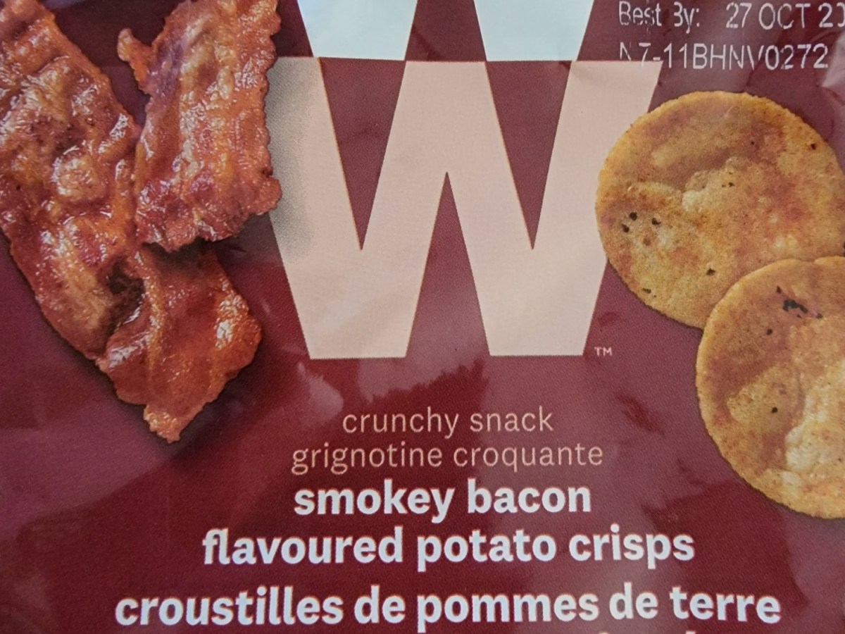 Weight Watchers Smokey Bacon Flavoured potato crisps
